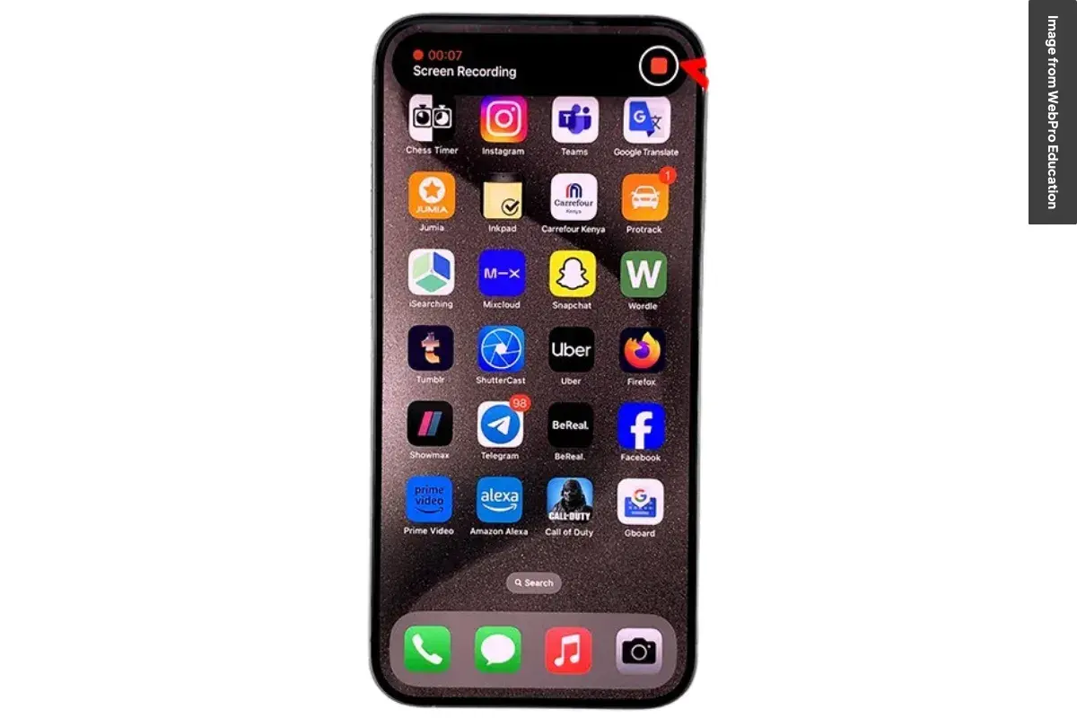 How to Screen Record on iPhone 15